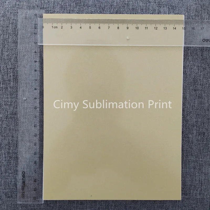 A5 Blank Sublimation Metal Plate 200x150mm – Aluminium Sheet for DIY Name Cards & Printing