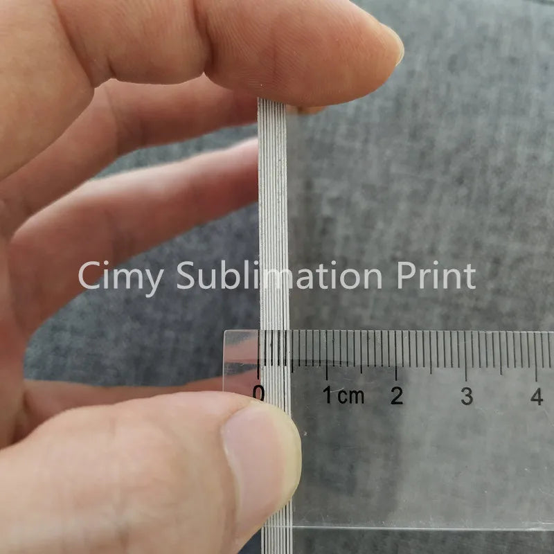 A5 Blank Sublimation Metal Plate 200x150mm – Aluminium Sheet for DIY Name Cards & Printing