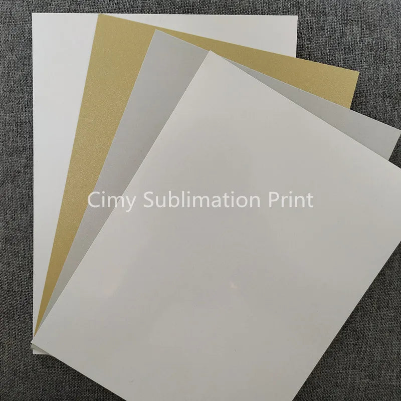 A5 Blank Sublimation Metal Plate 200x150mm – Aluminium Sheet for DIY Name Cards & Printing