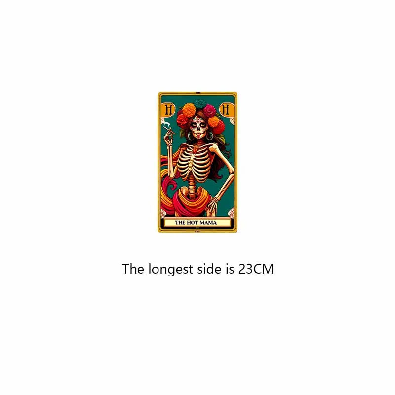 DTF Transfer Tarot Cards Sticker For Clothing Iron On Patch On T Shirts Fashion Women Heat Transfer Sticker DIY Custom
