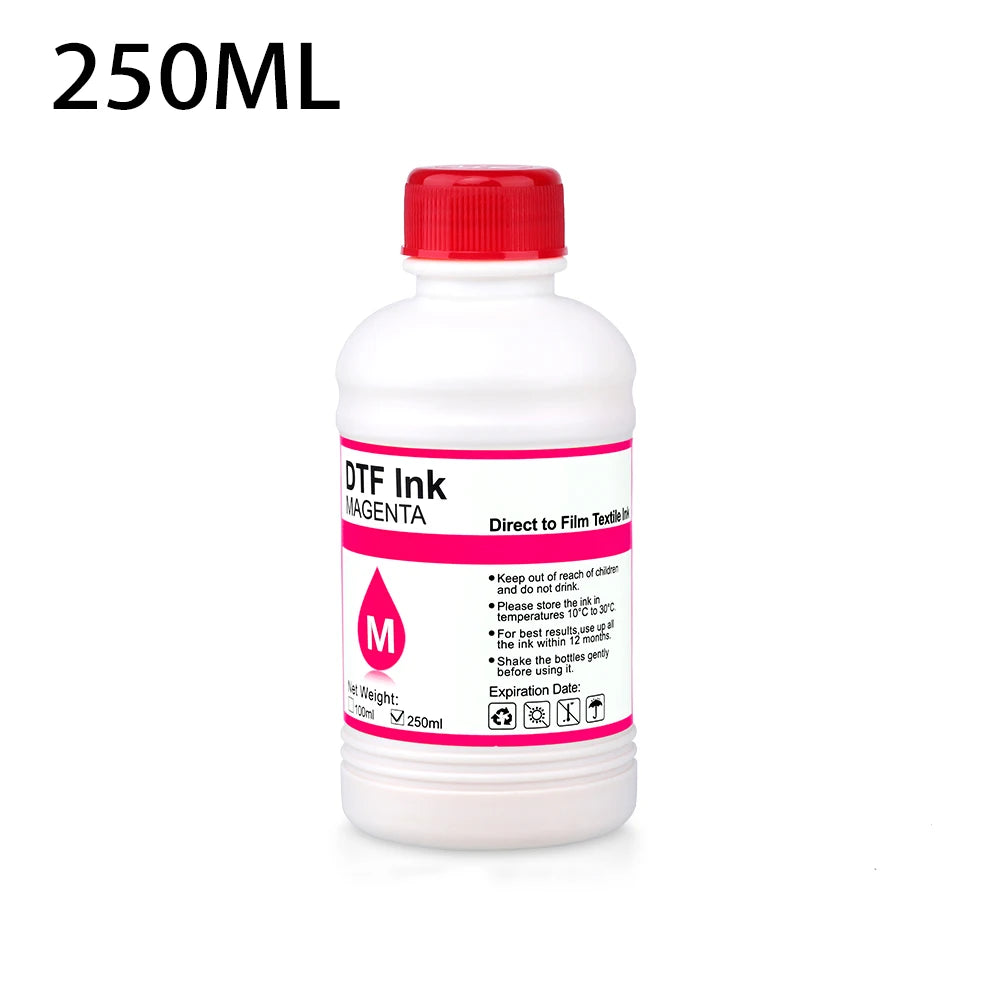 EP-DTF Ink 500ML 1000ML Direct to Transfer Film Ink For Epson Print head i3200 XP600 TX800 L1800 1390 L805 All DTF Ink Printing