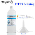DTF Cleaning Liquid 1000ML for Epson DX3 DX4 DX5 DX7 DX9 L1800 L805 L800 1390 DTF Textile Ink Cleaner Solution With Clean Tool