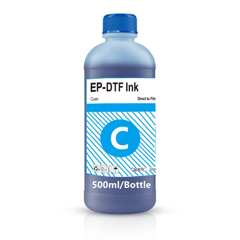 EP-DTF Ink 500ML Direct to Transfer Film Ink For Epson Print head i3200 XP600 TX800 L1800 1390 L805 All DTF Ink Printing