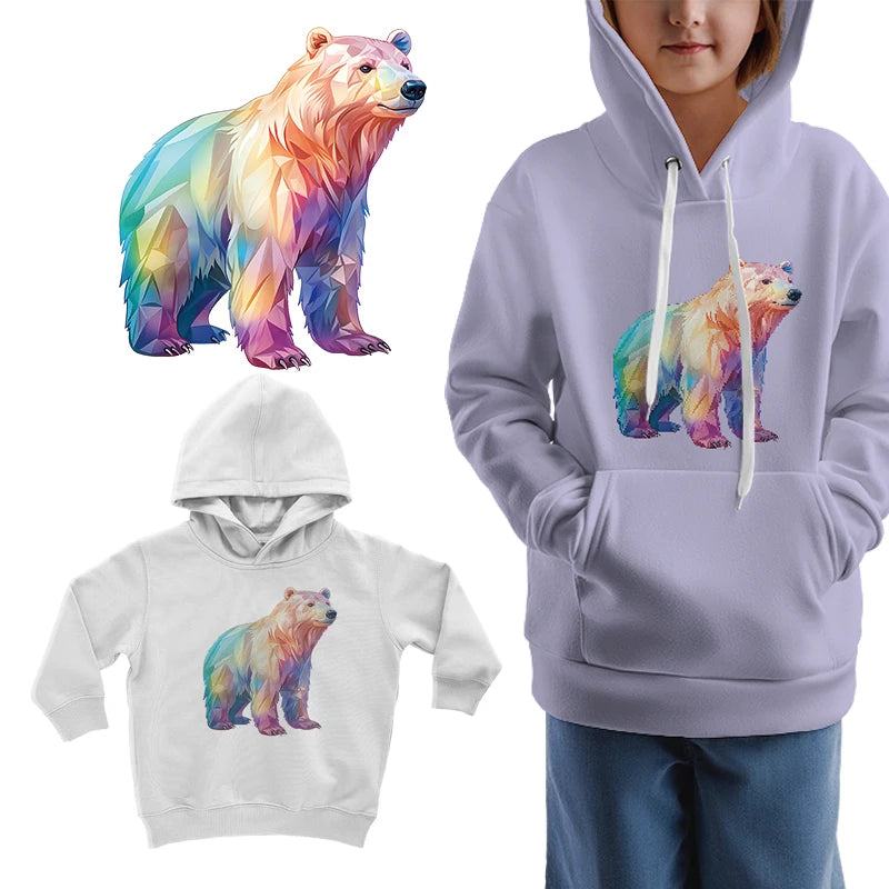 Sublimation Magical Animals Heat Transfer Stickers for Kids Clothes – Cartoon Animal Prints