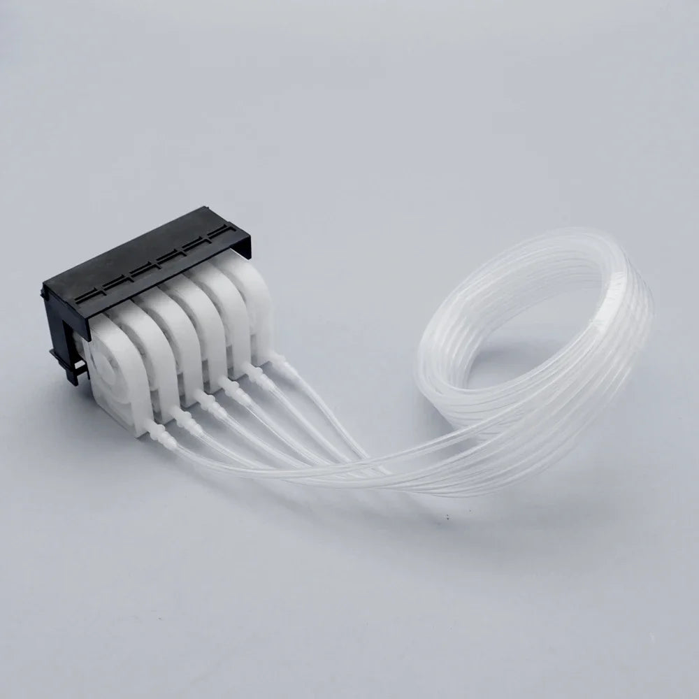 DTF Ink Damper With 6 Lines Ink Tube For Epson XP-15000 XP 15000 15010 15080 L18050 L8050 18100 modify convert Ink Flow Damper