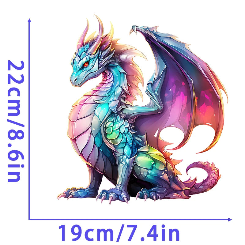 Sublimation Magical Animals Heat Transfer Stickers for Kids Clothes – Cartoon Animal Prints