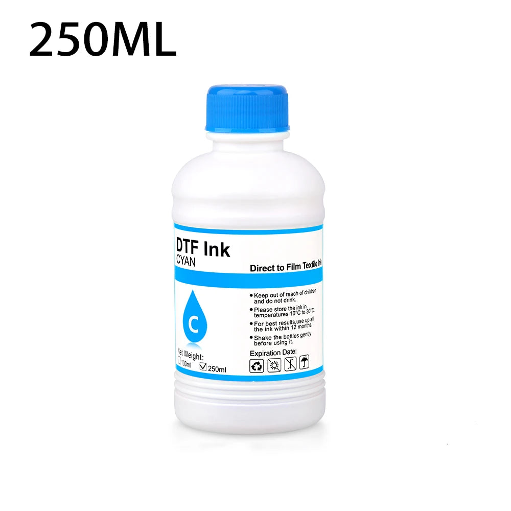 EP-DTF Ink 500ML 1000ML Direct to Transfer Film Ink For Epson Print head i3200 XP600 TX800 L1800 1390 L805 All DTF Ink Printing