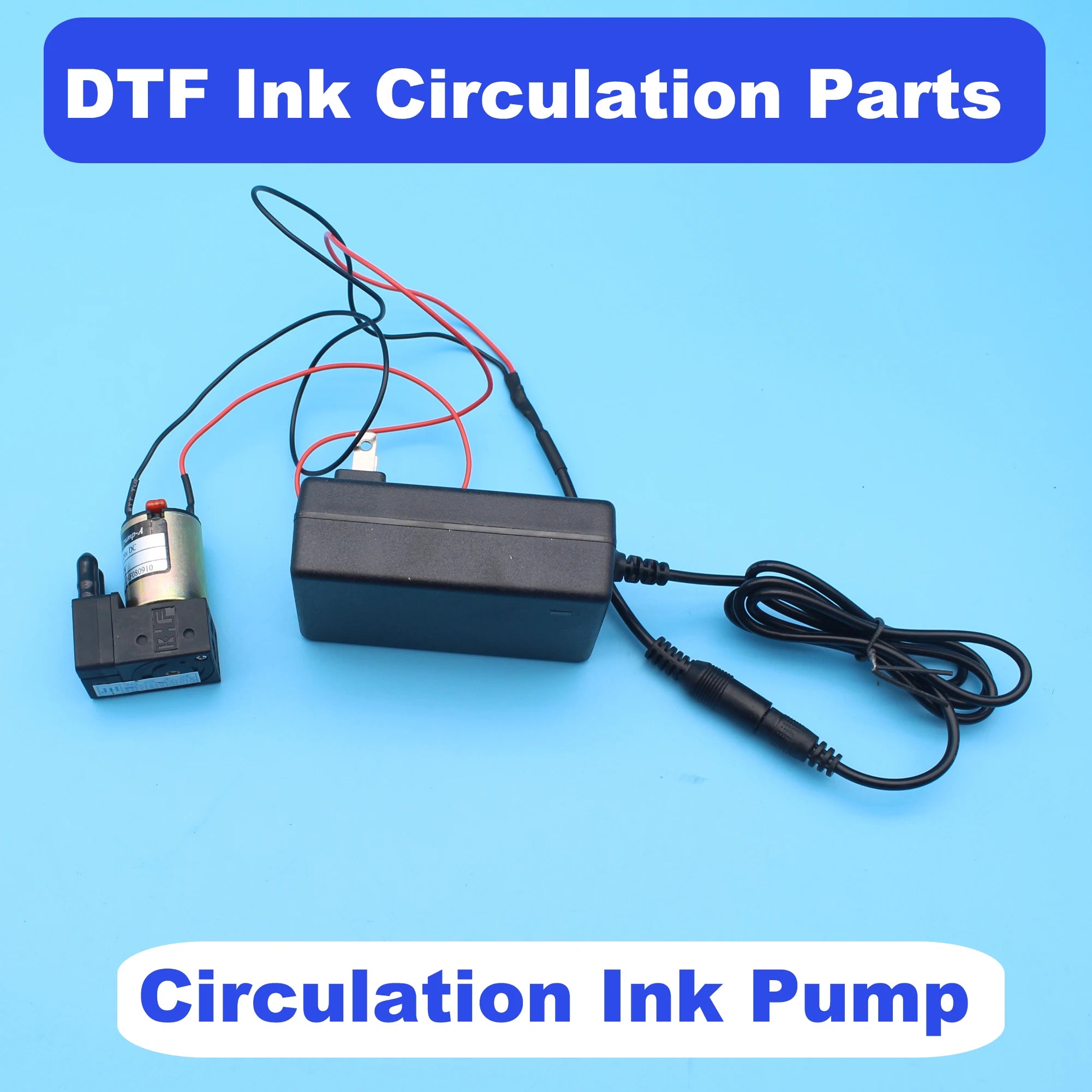 DTF Printer Circulation Ink Recycle System CISS Ink Tank For Direct To Film Printer DTF Printing With Ink Pump Damper Splitter