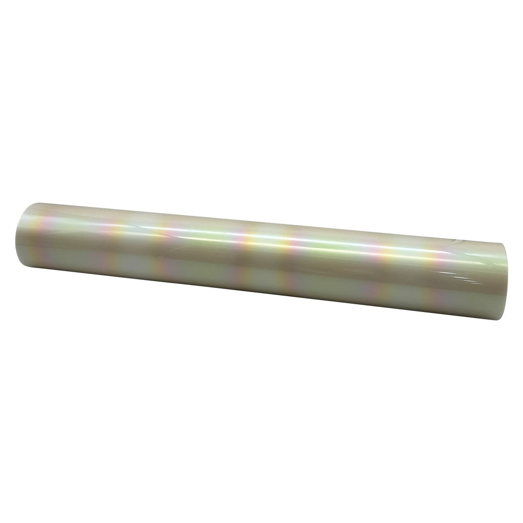 CALCA 11.8in x 32.8ft/30cm x 10m DTF Rainbow Film Roll Cold Peel DTF Transfer Films for T-shirt Heat Press Printing Wholesale