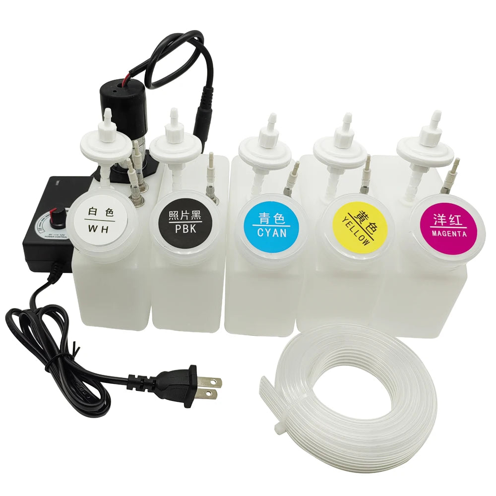 L18050 DTF CISS ET 8550 DTF Conversion  Kit ET 18100 L8050  8500  DTF White Ink Circulation Dft Ciss