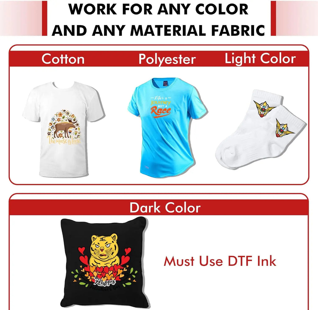 1kg DTF powder for DTF ink Transfer printing T-shirts clothes shoes fabric Transfer printing