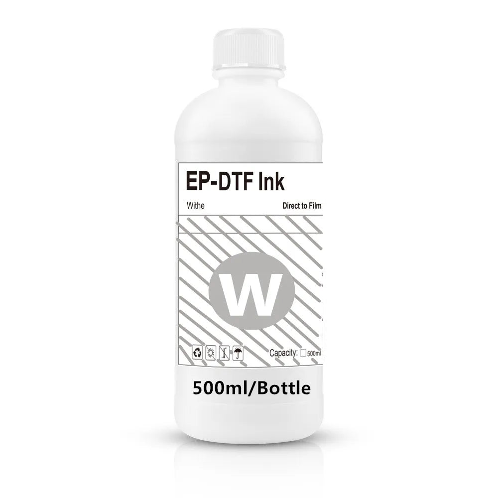 EP-DTF Ink 500ML Direct to Transfer Film Ink For Epson Print head i3200 XP600 TX800 L1800 1390 L805 All DTF Ink Printing