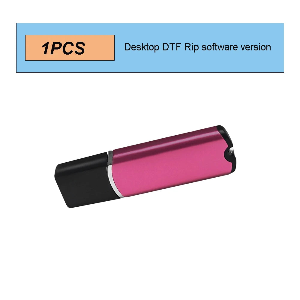 DTF Rip Software Version V11.2 USB Dongle Driver Key Desktop Version DTF Printing Software For R1390 L1800 R2400 XP-15000