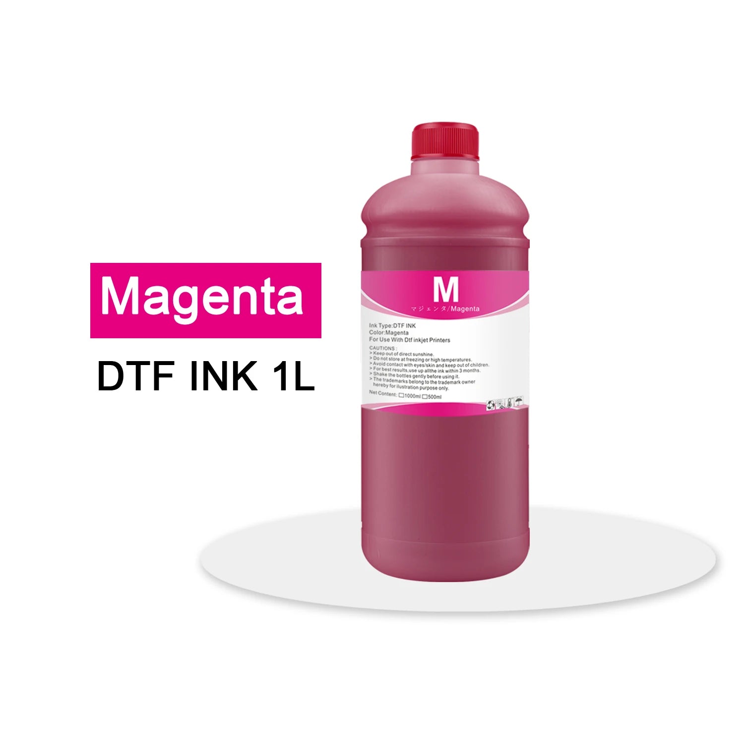 DTF Ink 1000ml – Compatible with Epson L1800, XP600, i3200 & All DTF Printers