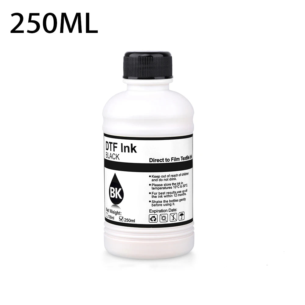 EP-DTF Ink 500ML 1000ML Direct to Transfer Film Ink For Epson Print head i3200 XP600 TX800 L1800 1390 L805 All DTF Ink Printing