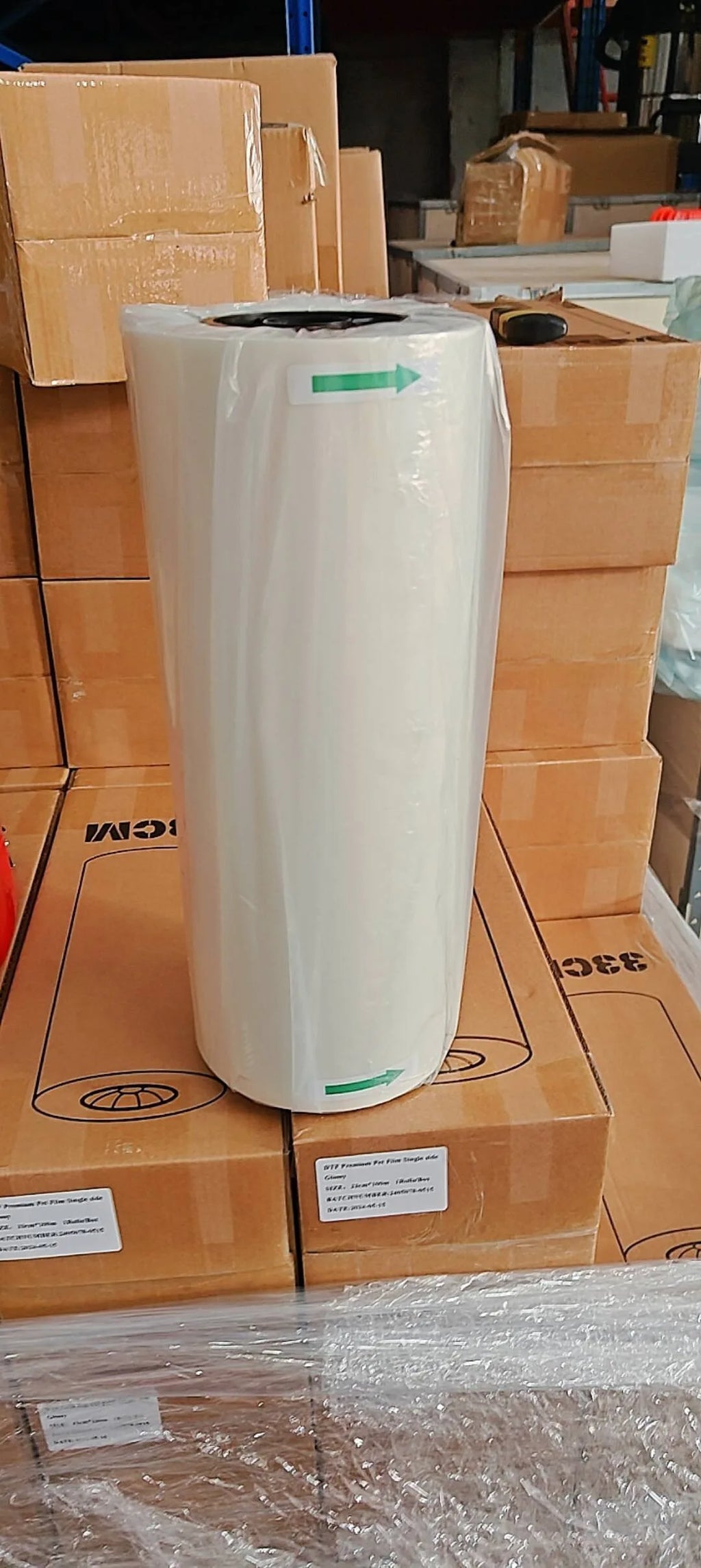 30/33cm*100m A3 Roll DTF PET Film Direct Transfer Film Printing for Epson L1800 L805 XP600 R1390 L8058 L18050 DTF Printer A4 A3