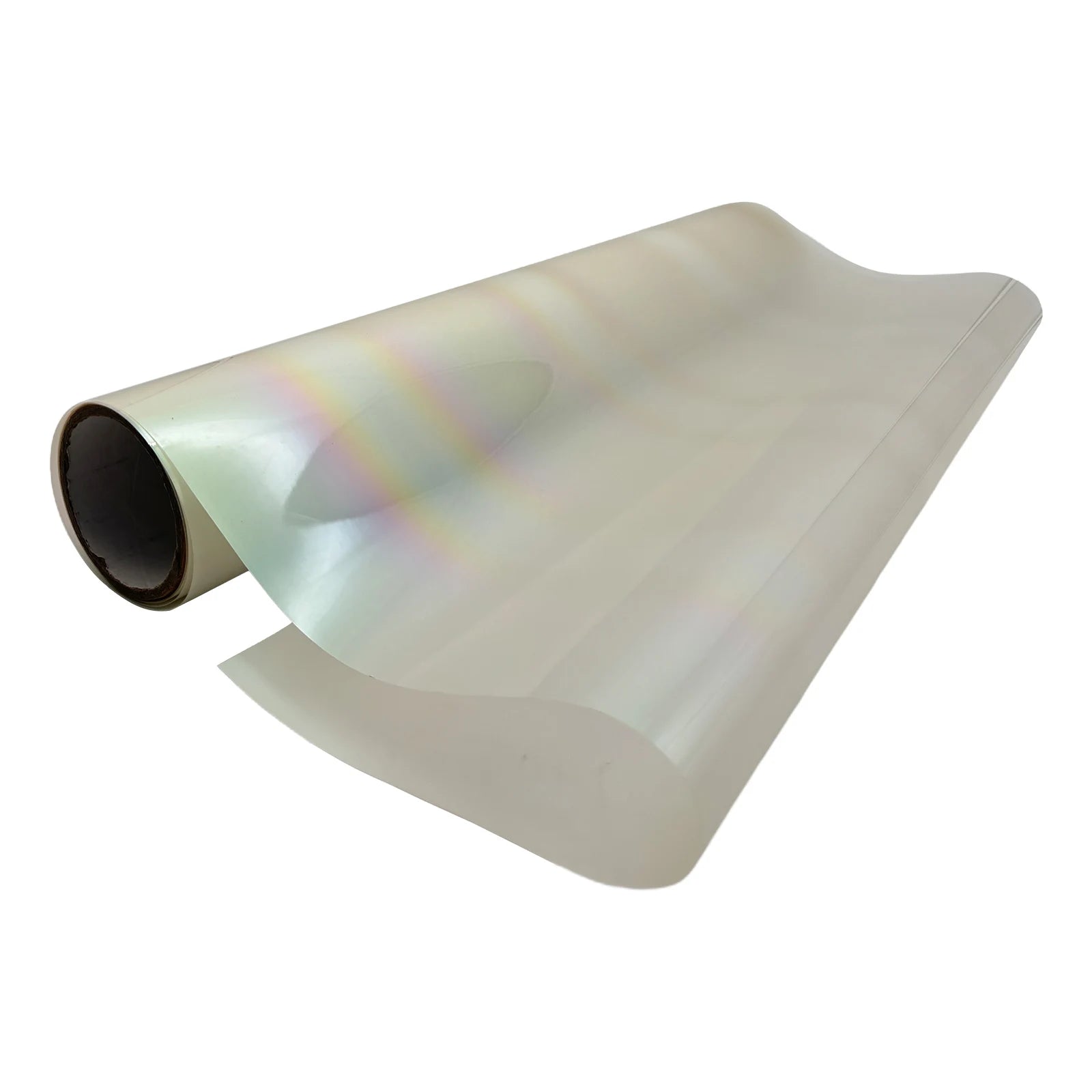 CALCA 11.8in x 32.8ft/30cm x 10m DTF Rainbow Film Roll Cold Peel DTF Transfer Films for T-shirt Heat Press Printing Wholesale