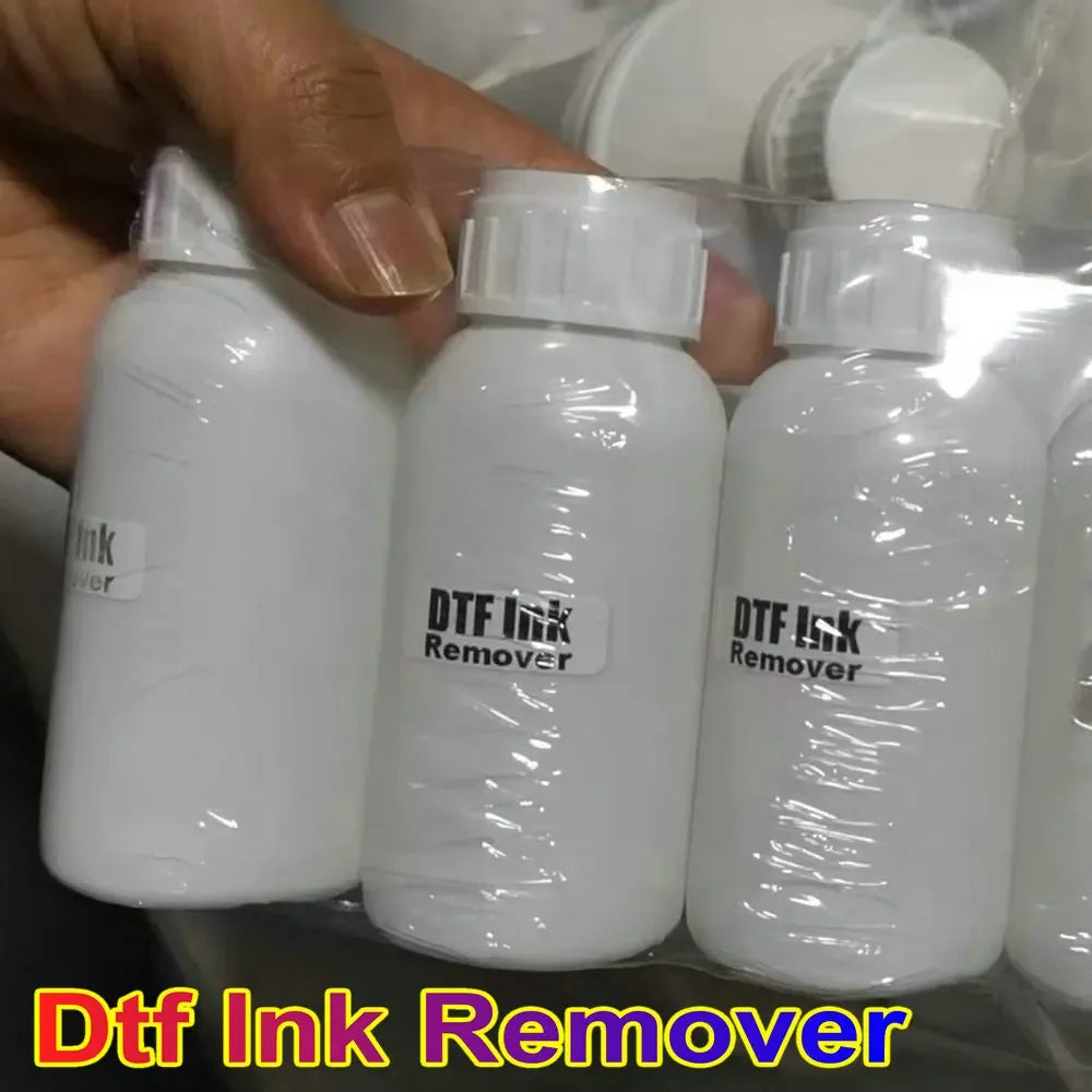 Dtf Remover Dtf Remove Clothing for Garments Dtf Ink Textile Vinyl Glue Remover Solution Cleaner Printer Printing Clean Liquid
