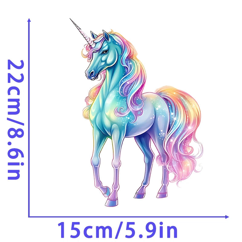 Sublimation Magical Animals Heat Transfer Stickers for Kids Clothes – Cartoon Animal Prints