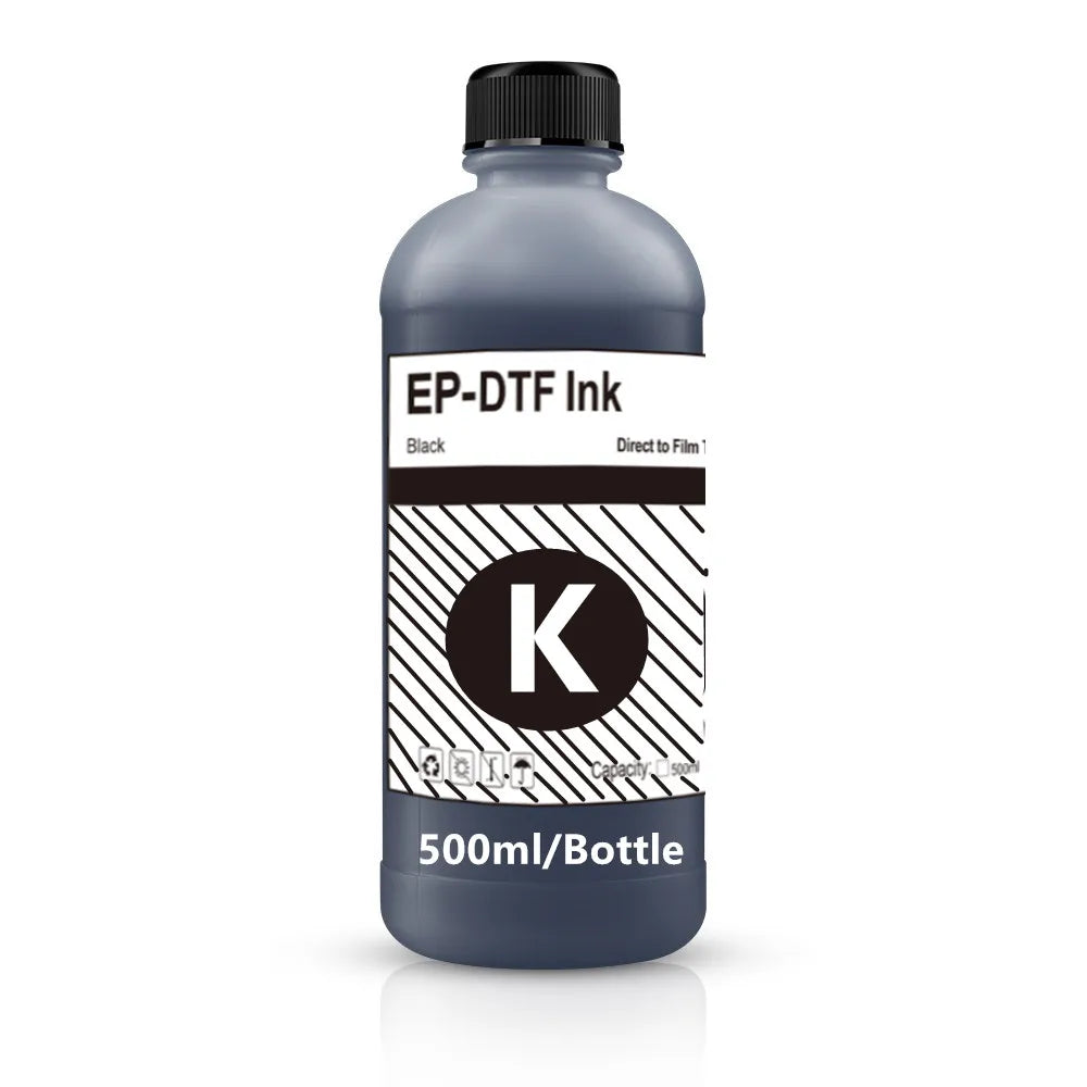 EP-DTF Ink 500ML Direct to Transfer Film Ink For Epson Print head i3200 XP600 TX800 L1800 1390 L805 All DTF Ink Printing