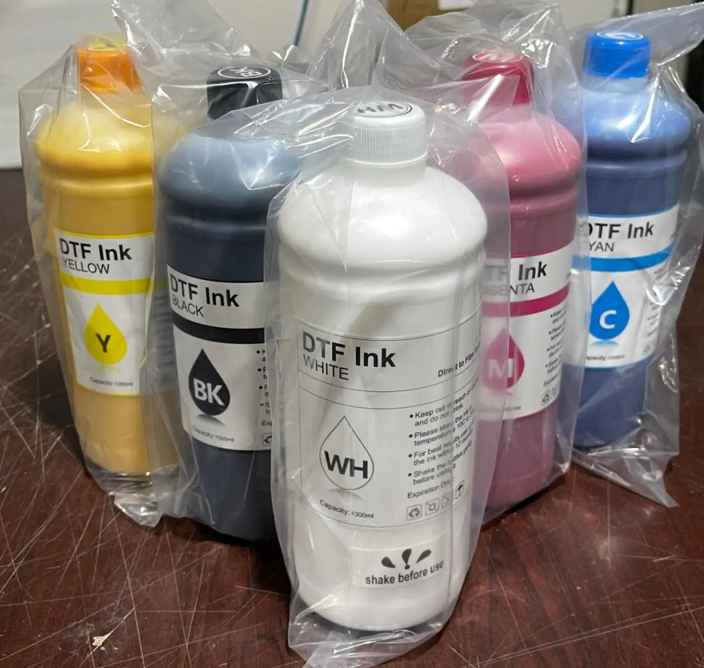 EP-DTF Ink 500ML 1000ML Direct to Transfer Film Ink For Epson Print head i3200 XP600 TX800 L1800 1390 L805 All DTF Ink Printing