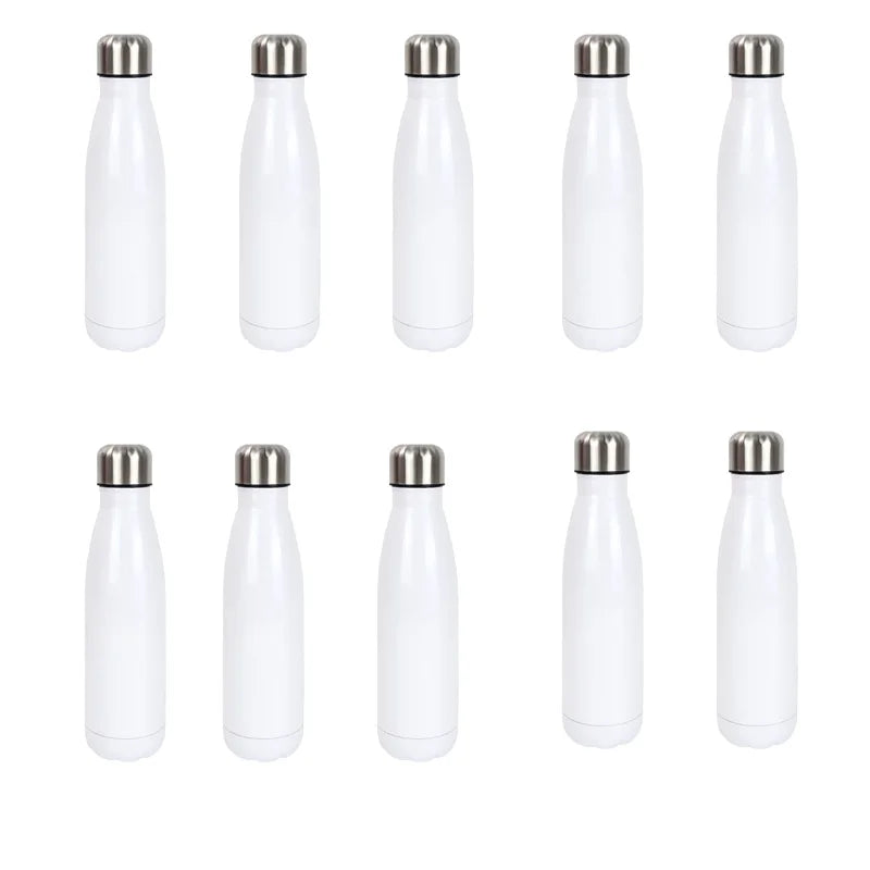 500ml Sublimation Tumbler – Stainless Steel Double Wall Vacuum Flask | DIY Blank