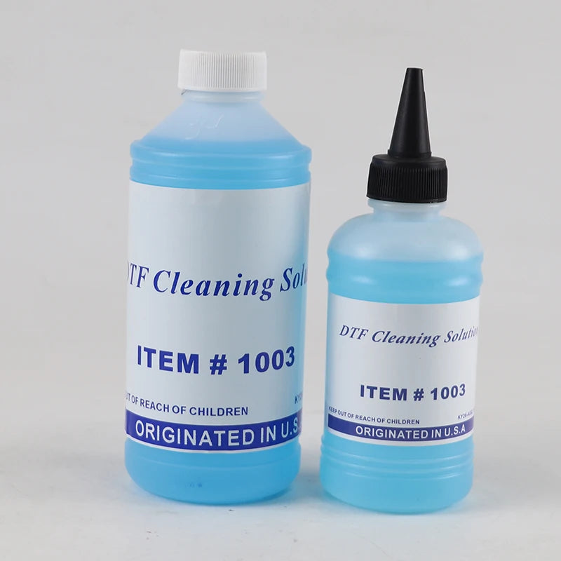 DTF Ink Cleaning Solution Strong Cleaning for Epson DX4 DX5 DX7 L1800 L805 L800 I3200 Printhead Tube Cleaning DTF Power Cleaner