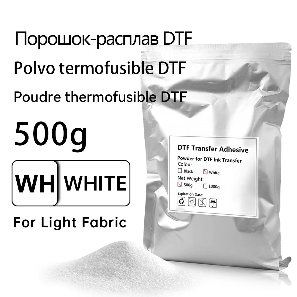 DTF Hot Melt Powder For Direct Transfer Film Printing PET Film Printing And Transfer Thermoplastic Polyurethane Polymer