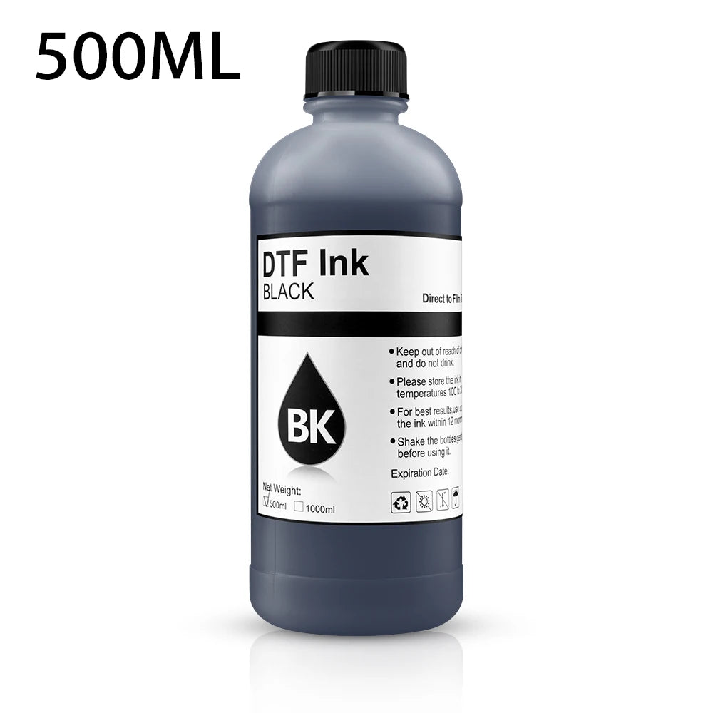 EP-DTF Ink 500ML 1000ML Direct to Transfer Film Ink For Epson Print head i3200 XP600 TX800 L1800 1390 L805 All DTF Ink Printing