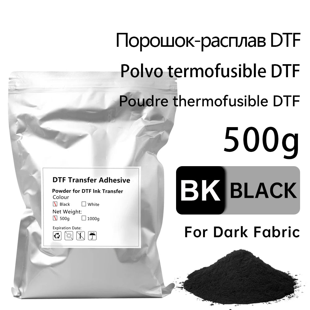 DTF Hot Melt Powder For Direct Transfer Film Printing PET Film Printing And Transfer Thermoplastic Polyurethane Polymer