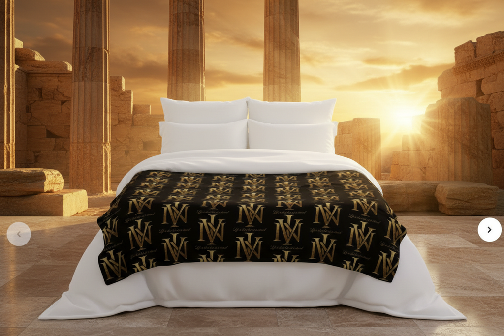 IVN Blanket - Greek Columns Background